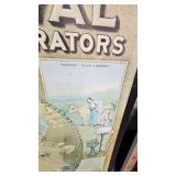 Vintage DeLeval Cream Seperator Metal Sign