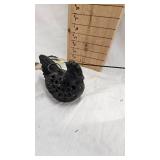 Cast Iron Chicken Candle Holder and Metal Fly Swatter Style Chicken Décor