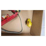 Chicken Teapot, Wood Chicken Sculpture, Vintage Toys