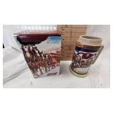 Pair of Budweiser Steins/Mugs as Pictured