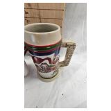 Pair of Budweiser Steins/Mugs as Pictured