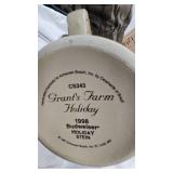 Pair of Budweiser Steins/Mugs as Pictured