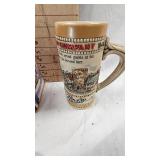 Pair of Budweiser Steins/Mugs as Pictured