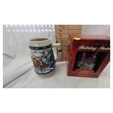 Pair of Budweiser Steins/Mugs as Pictured
