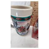 Pair of Budweiser Steins/Mugs as Pictured