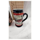 Pair of Budweiser Steins/Mugs as Pictured