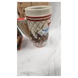 Pair of Budweiser Steins/Mugs as Pictured