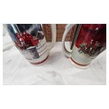 Pair of Budweiser Steins/Mugs as Pictured