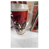 Pair of Budweiser Steins/Mugs as Pictured