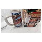 Pair of Budweiser Steins/Mugs as Pictured