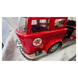 Texaco Fire Engine, Great Condition w/box, Info on Instructions Framed