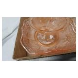 Fenton Hobnail Shoe, Depression Dishes, Blown Glass Flower and Misc