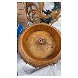 Misc Vintage Lot w Scottie Dog, Nut Dish, Chicken Décor Plaques