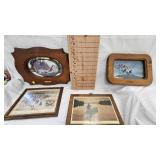 Lot of 4 Pictures as shown, Less Kouba