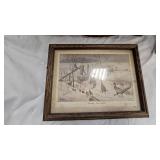 Lot of 4 Pictures as shown, Less Kouba