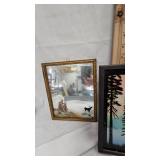 Silohouette Picture and Farmers Equity Elevator, Montivideo, MN Mirror Advertising