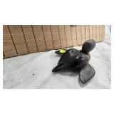 Hand Carved "B.A.D." #72 Spearing Decoy