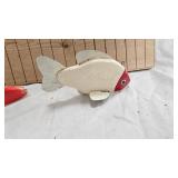 Pair of Vintage Handcarved Spearing Decoys