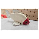 Pair of Vintage Handcarved Spearing Decoys