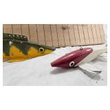 Pair of Handcarved Fishing Decoys