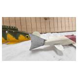 Pair of Handcarved Fishing Decoys