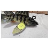 Rick Whittier Signed 2011 Walleye Spearing Decoy