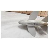 Rick Whittier Signed 2011 Walleye Spearing Decoy