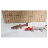 2 Spearing Decoys, Like New, Don Bethel