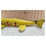 XXl Hand Carved Seven of Diamonds Spe+B120:B140aring Decoy