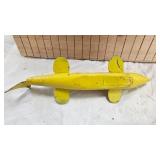 XXl Hand Carved Seven of Diamonds Spe+B120:B140aring Decoy