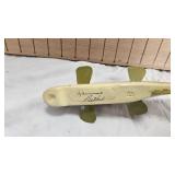Classic Lawrence Bethel Signed Sucker Spearing Decoy