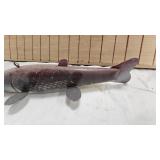 Hand Carved Signed Don Bethel Spearing Decoy