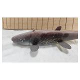 Hand Carved Signed Don Bethel Spearing Decoy