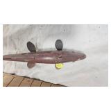 Hand Carved Signed Don Bethel Spearing Decoy