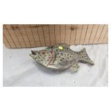 Fullsize Crappie Decoy, Handcarved