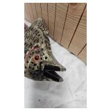 Fullsize Crappie Decoy, Handcarved