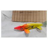 Pair Hand Carved Spearing Decoys