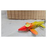 Pair Hand Carved Spearing Decoys