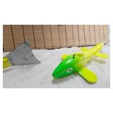 Pair Hand Carved Spearing Decoys