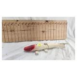 Early Jointed XL Carved Spearing Decoy