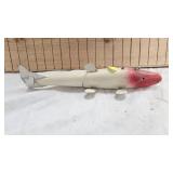 Early Jointed XL Carved Spearing Decoy