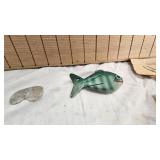 Original K. Sletten Sub Surface Decoy, As New with Instructions, Willmar, MN