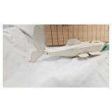 (2)XXL Spearing Decoys Woodcarved, Very Old