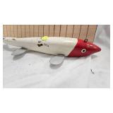 (2)XXL Spearing Decoys Woodcarved, Very Old