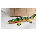 Pair of Early Hand Carved Spearing Decoys