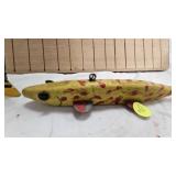 Pair of Early Hand Carved Spearing Decoys