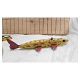 Pair of Early Hand Carved Spearing Decoys