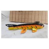 Pair of As New Carved Spearing Decoys