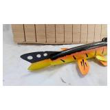 Pair of As New Carved Spearing Decoys