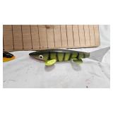 Pair of As New Carved Spearing Decoys